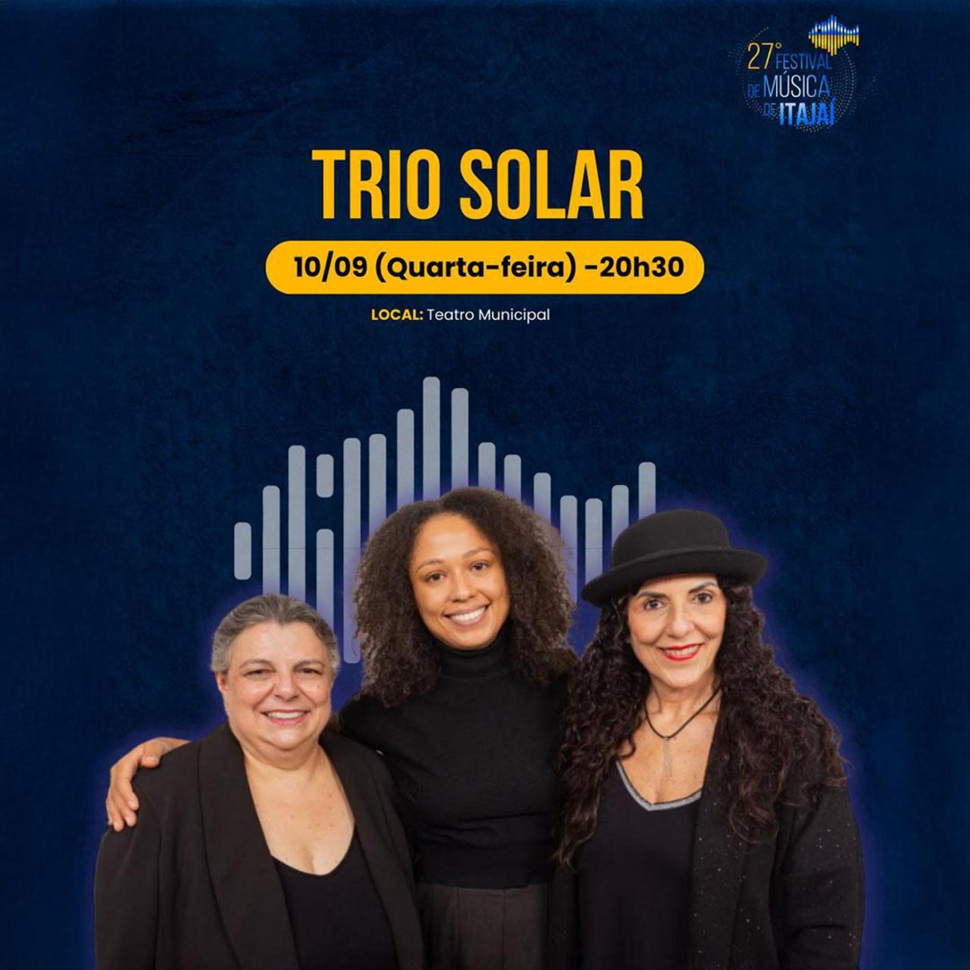 SHOW NACIONAL: TRIO SOLAR (SP)